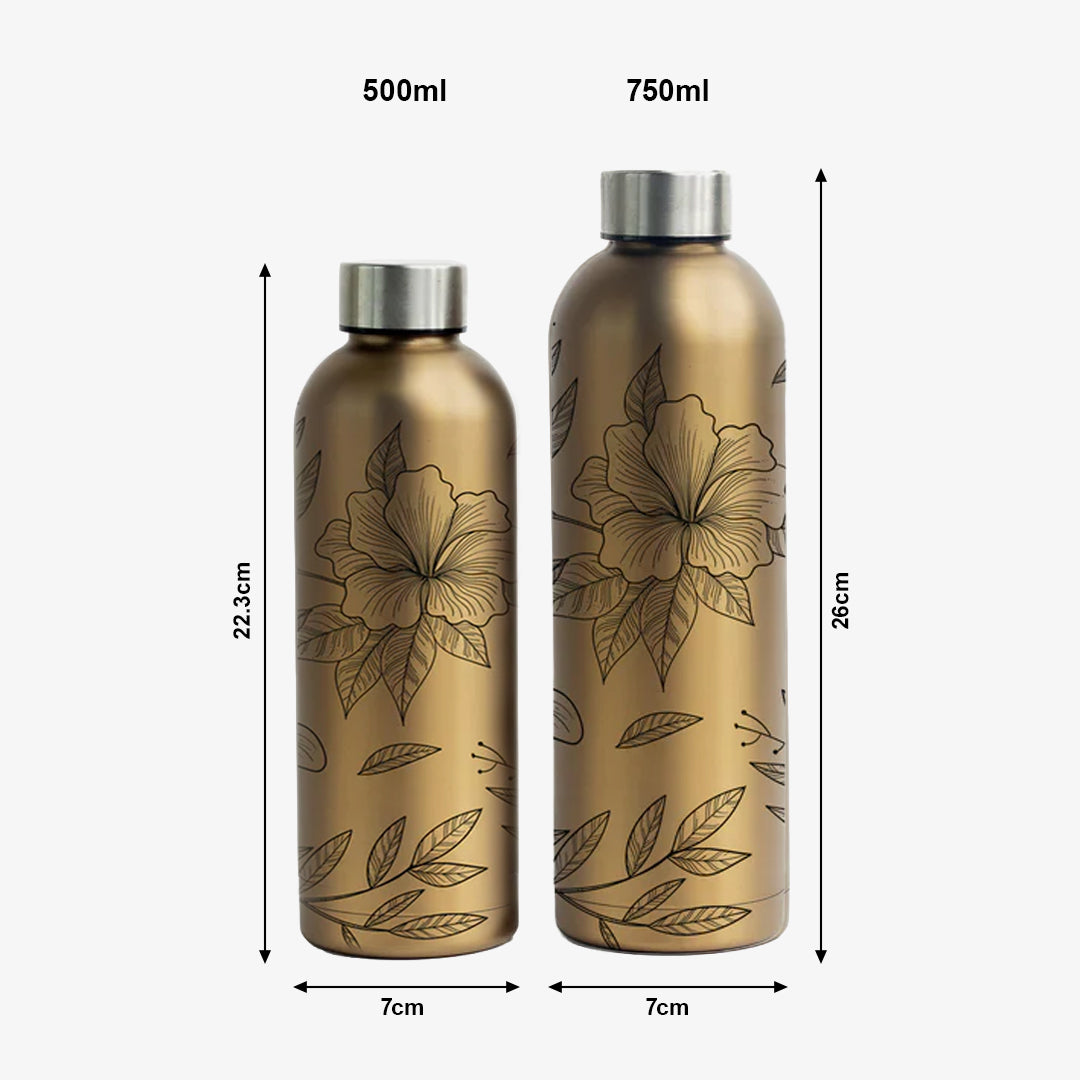Quench Insulated Water Bottle - Hibiscus