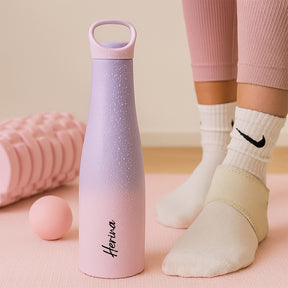 RIO – Premium Personalised Hydration Bottle - Pink Ombre (620 ML)