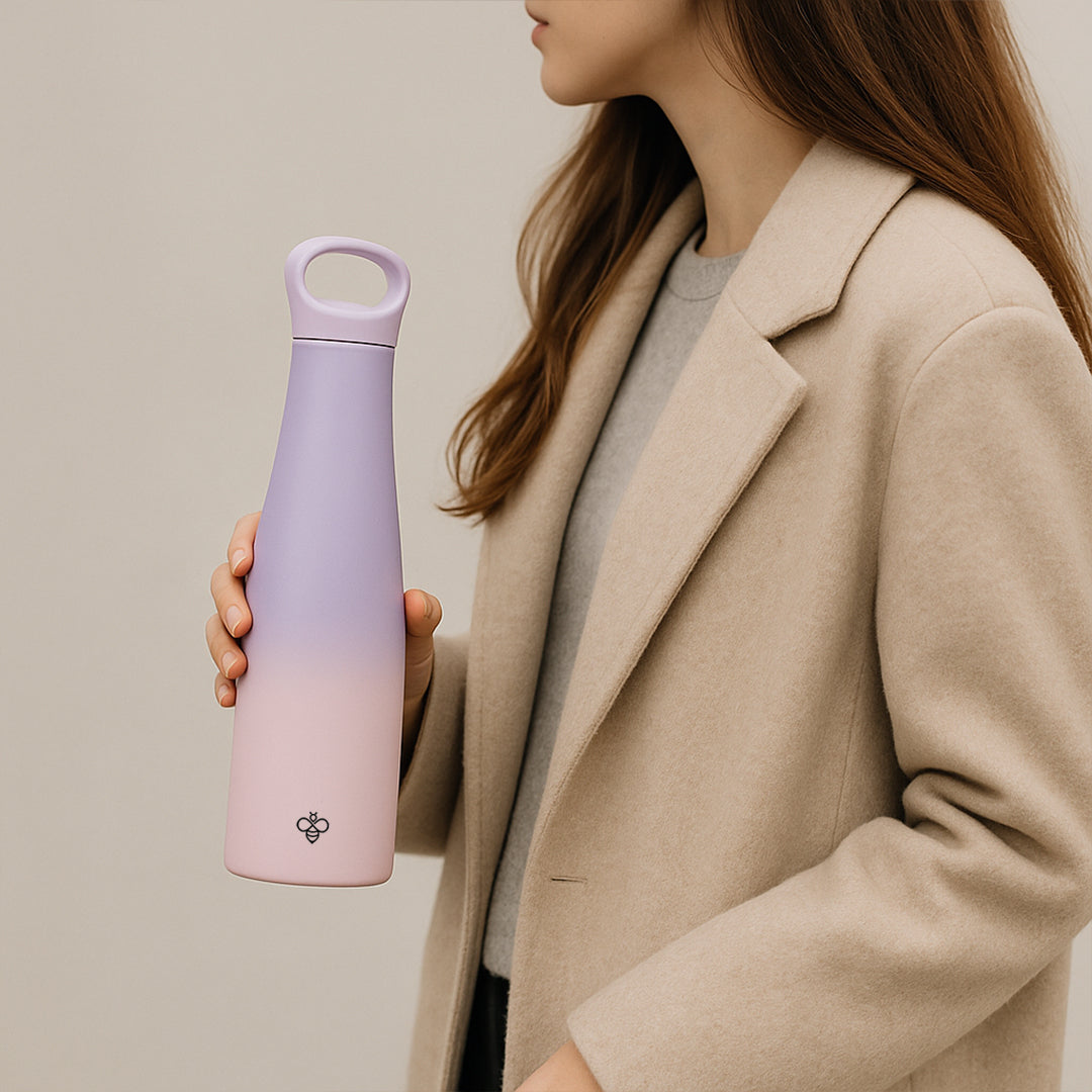 RIO – Premium Personalised Hydration Bottle - Pink Ombre (620 ML)