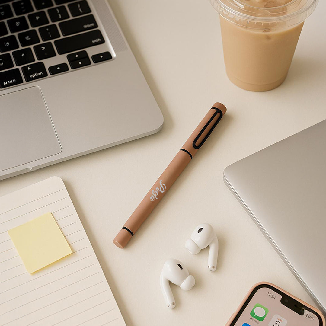 Sereno Personalised Pen - Warm Peach