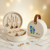 Stella Travel Jewellery Box | Compact & Stylish Organizer- White