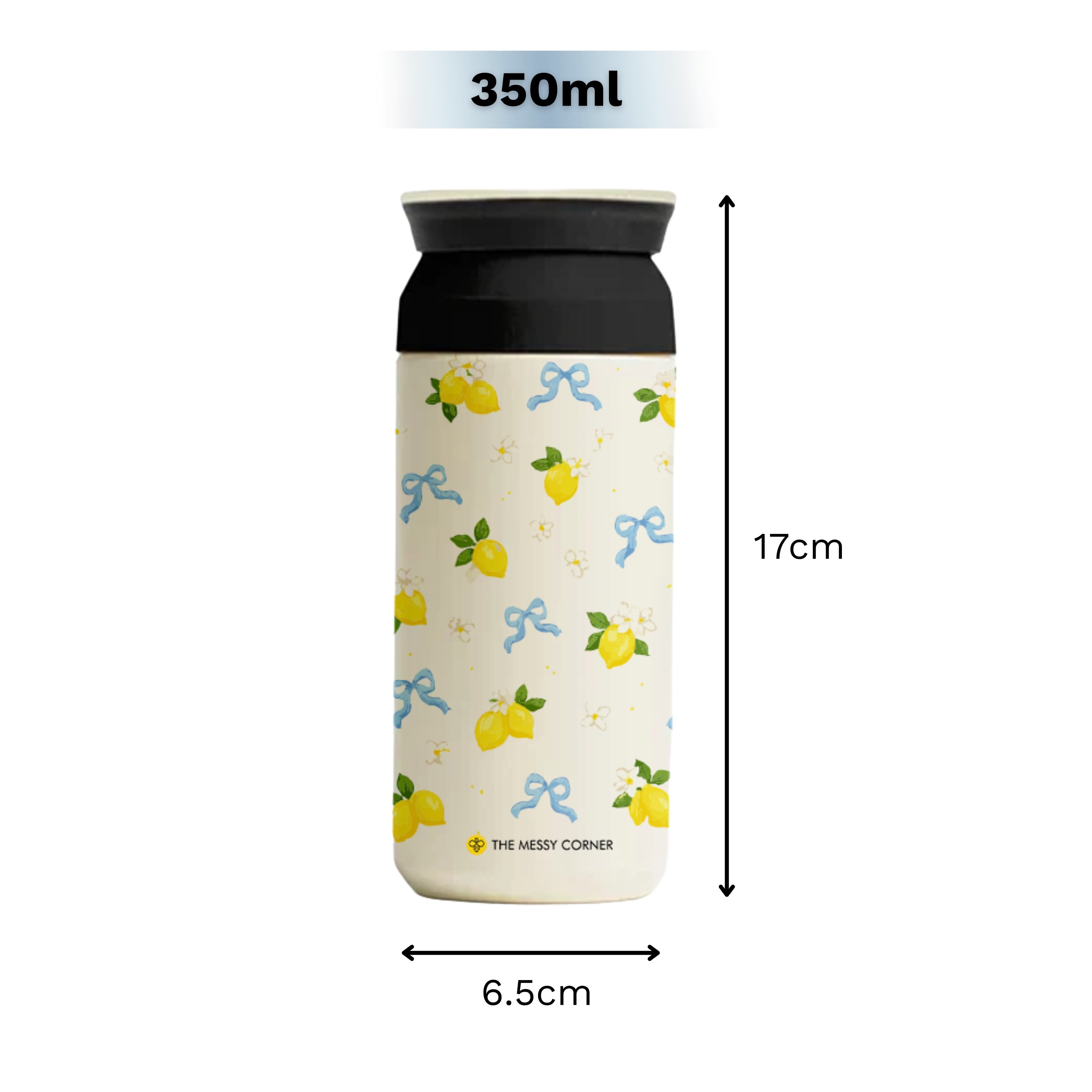 Insulated Coffee Tumbler – Italian Summer (Ivory)
