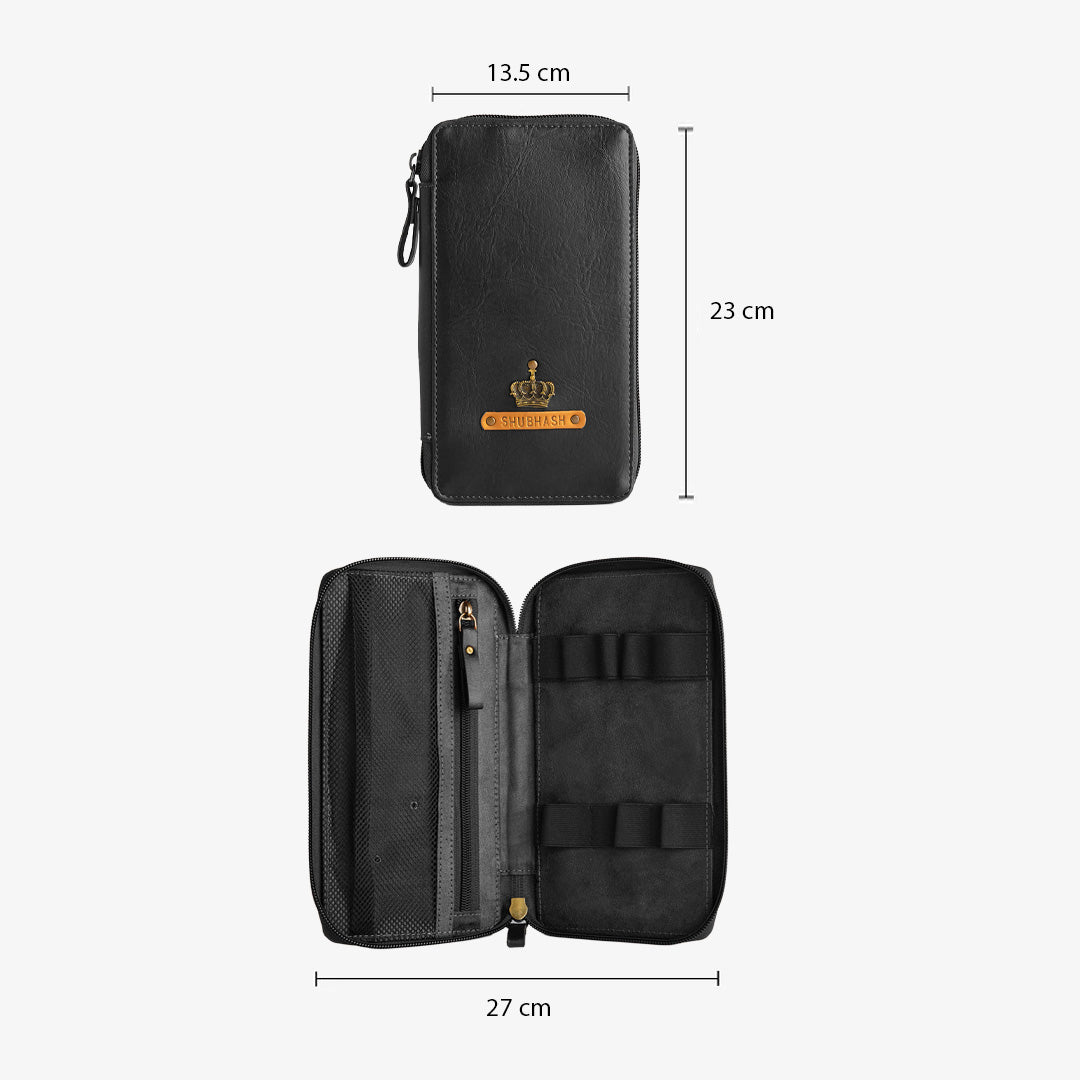 Personalised Tech Organiser - Black