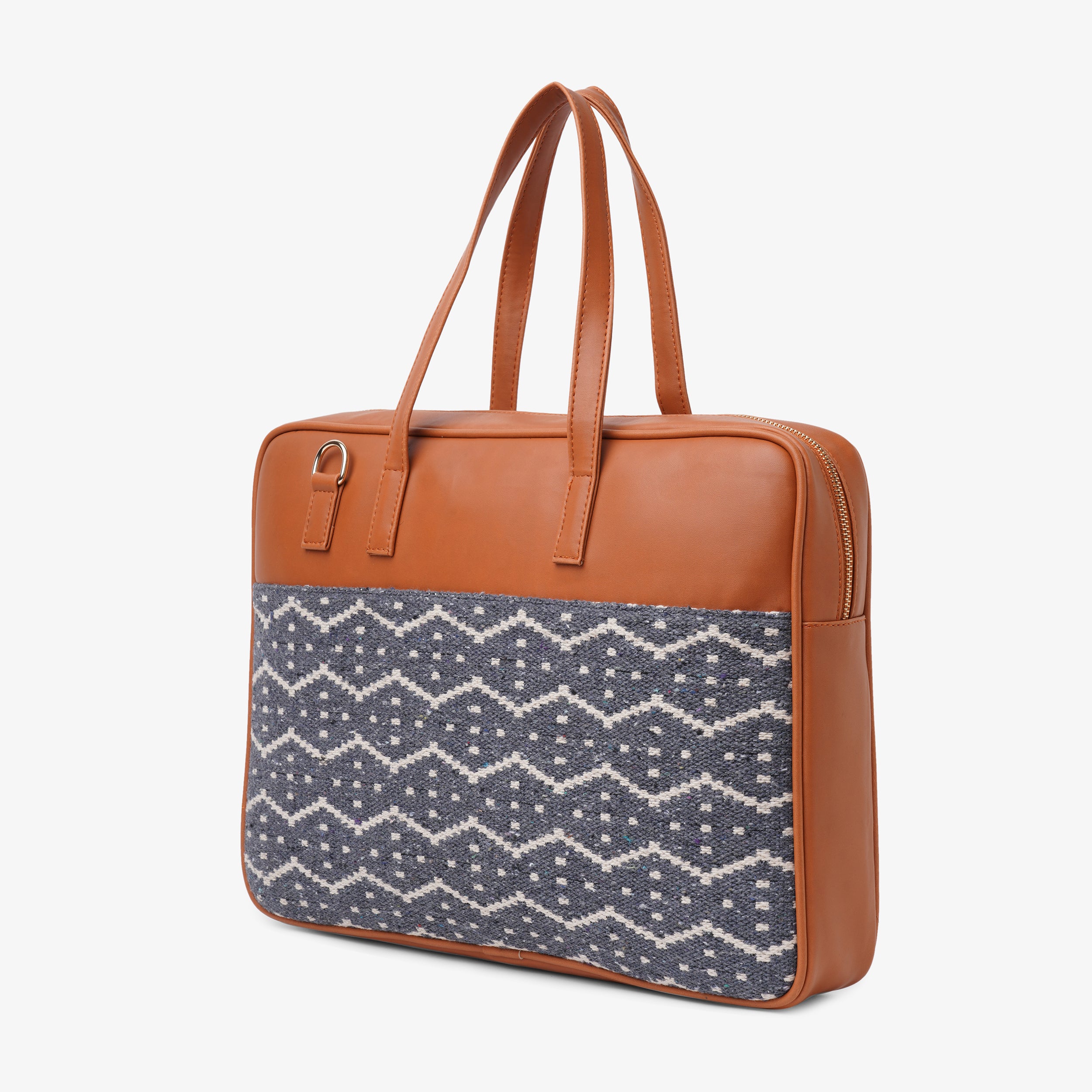 The Messy Corner- Personalised Laptop Bag - Nautical Waves