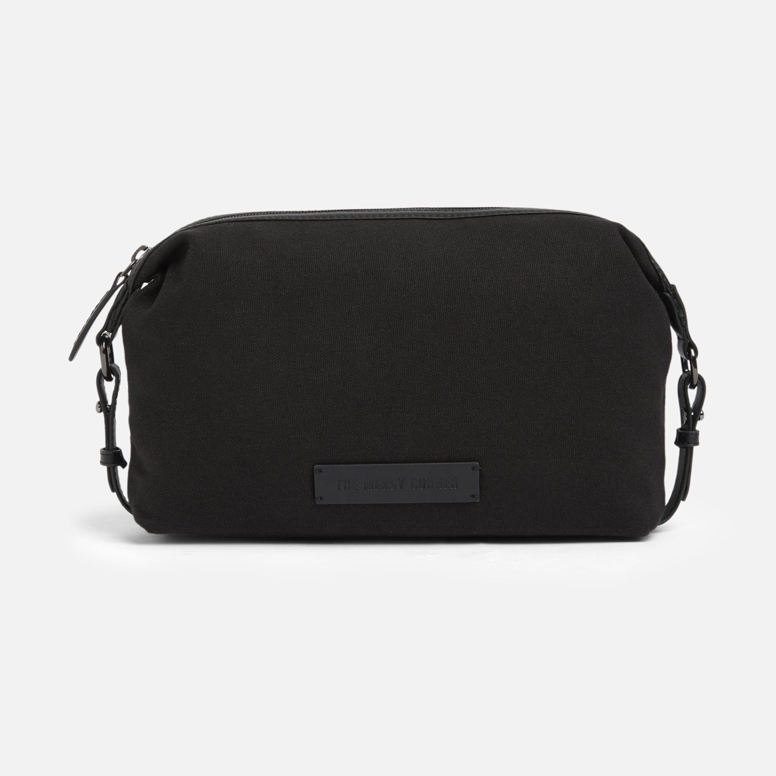 Personalised Canvas Pouch - Black