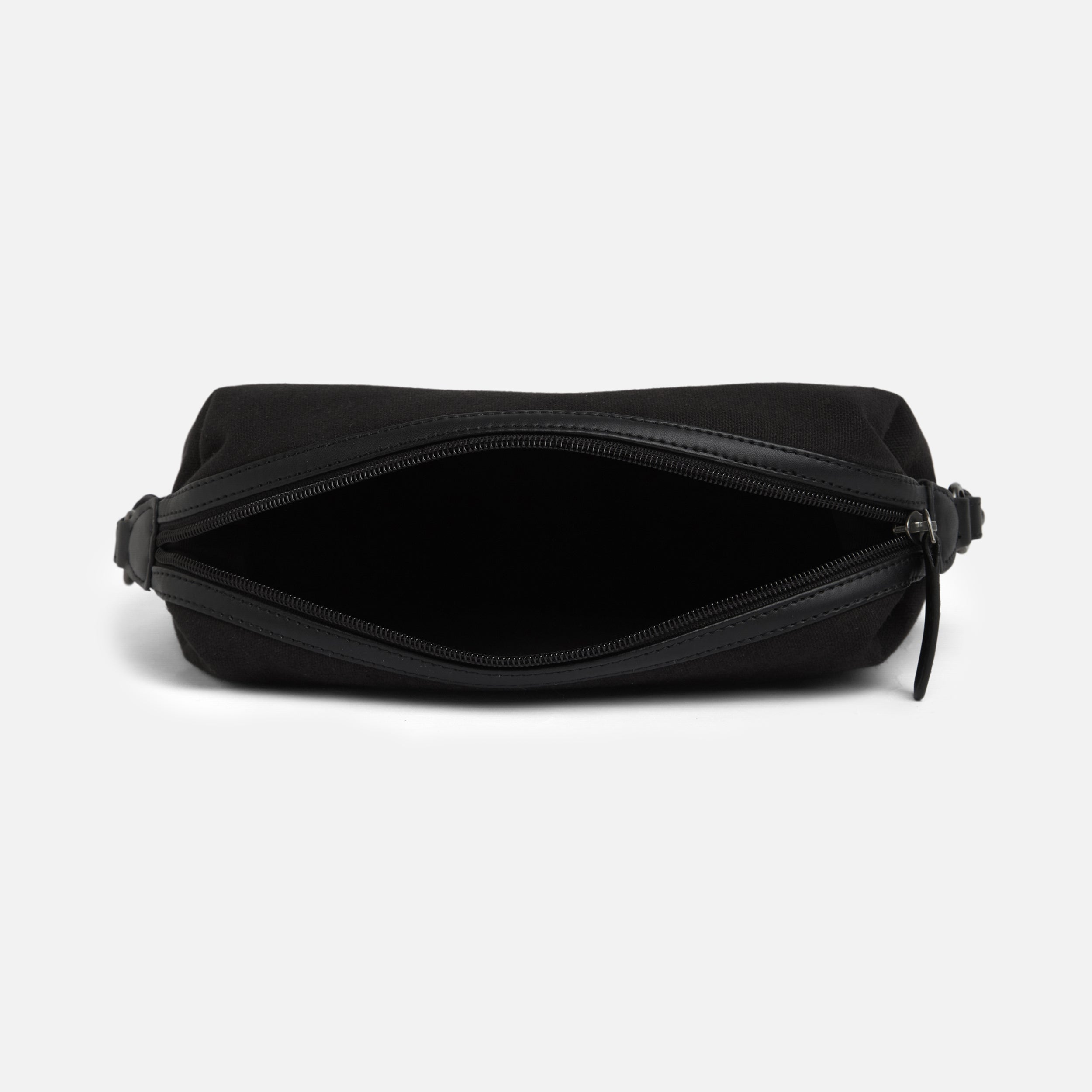 Personalised Canvas Pouch - Black