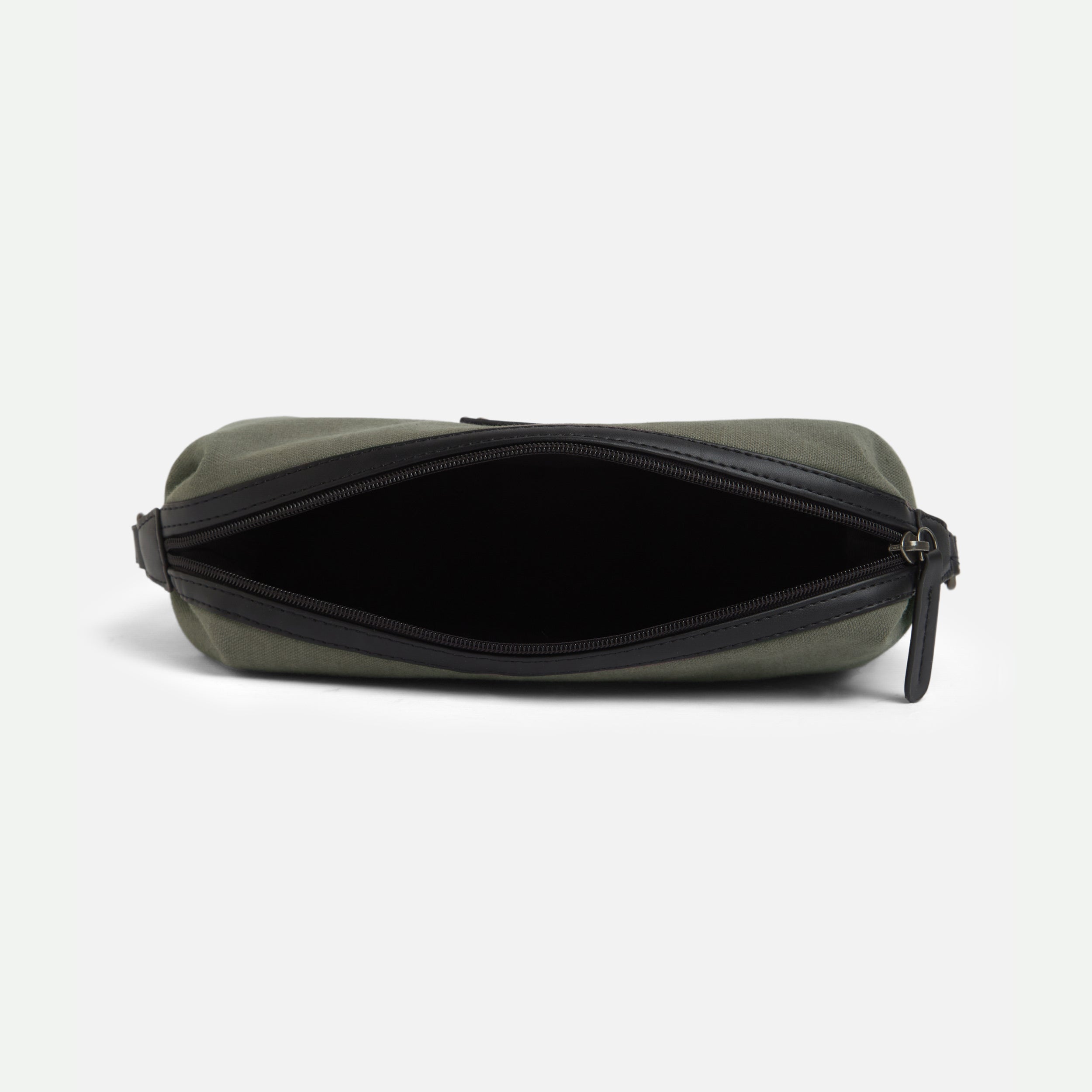 Personalised Canvas Pouch - Grey