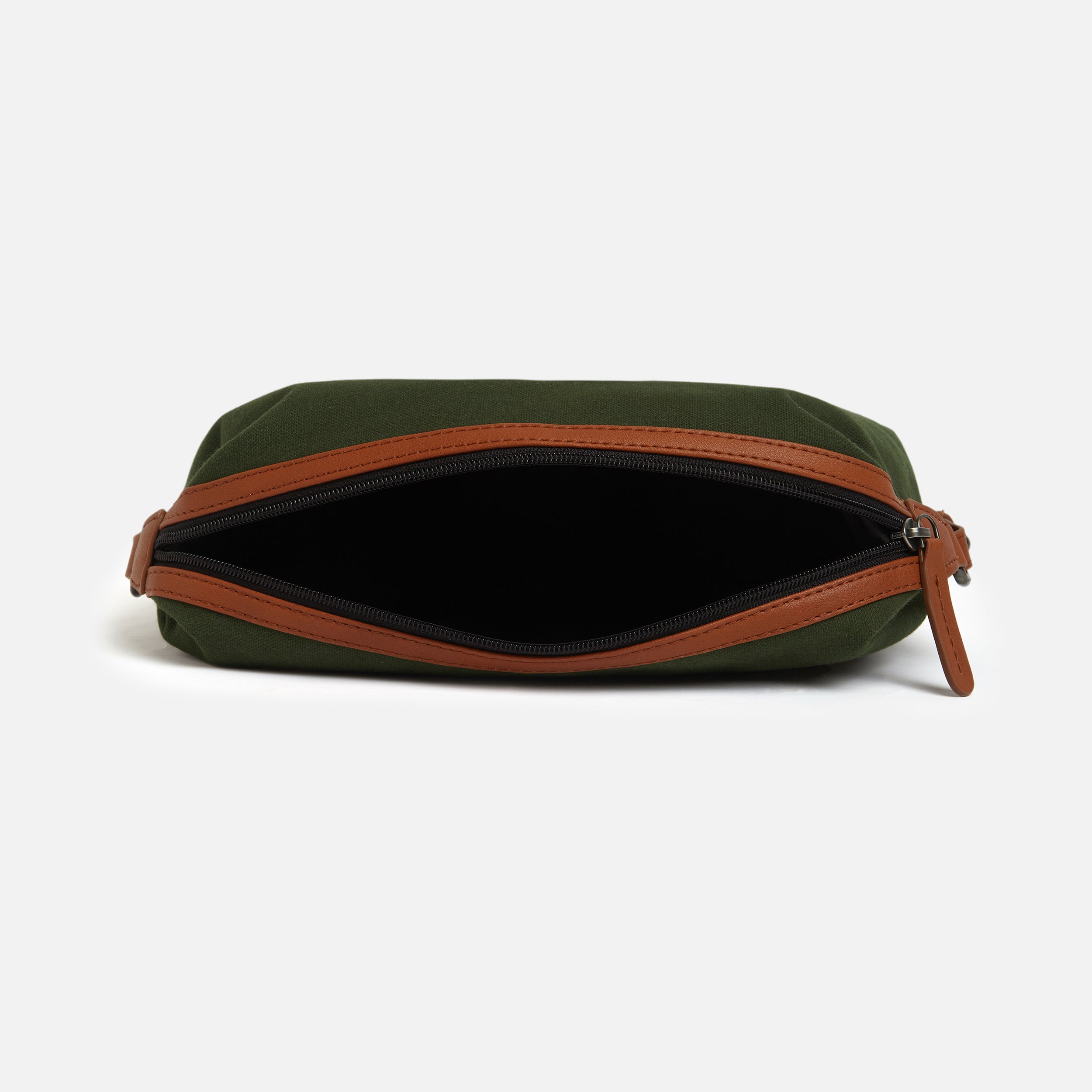 Personalised Canvas Pouch - Olive