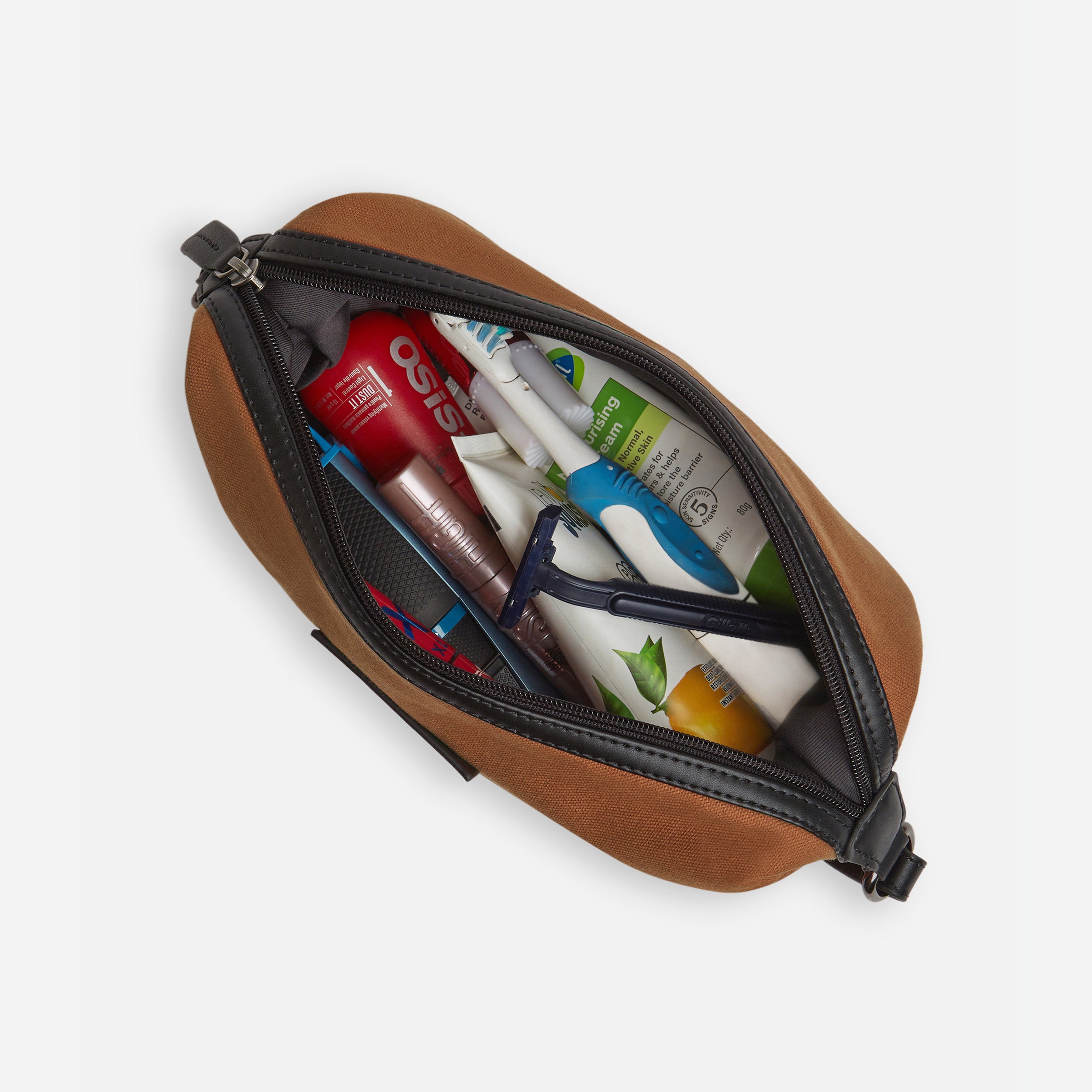 Personalised Canvas Pouch - Rust