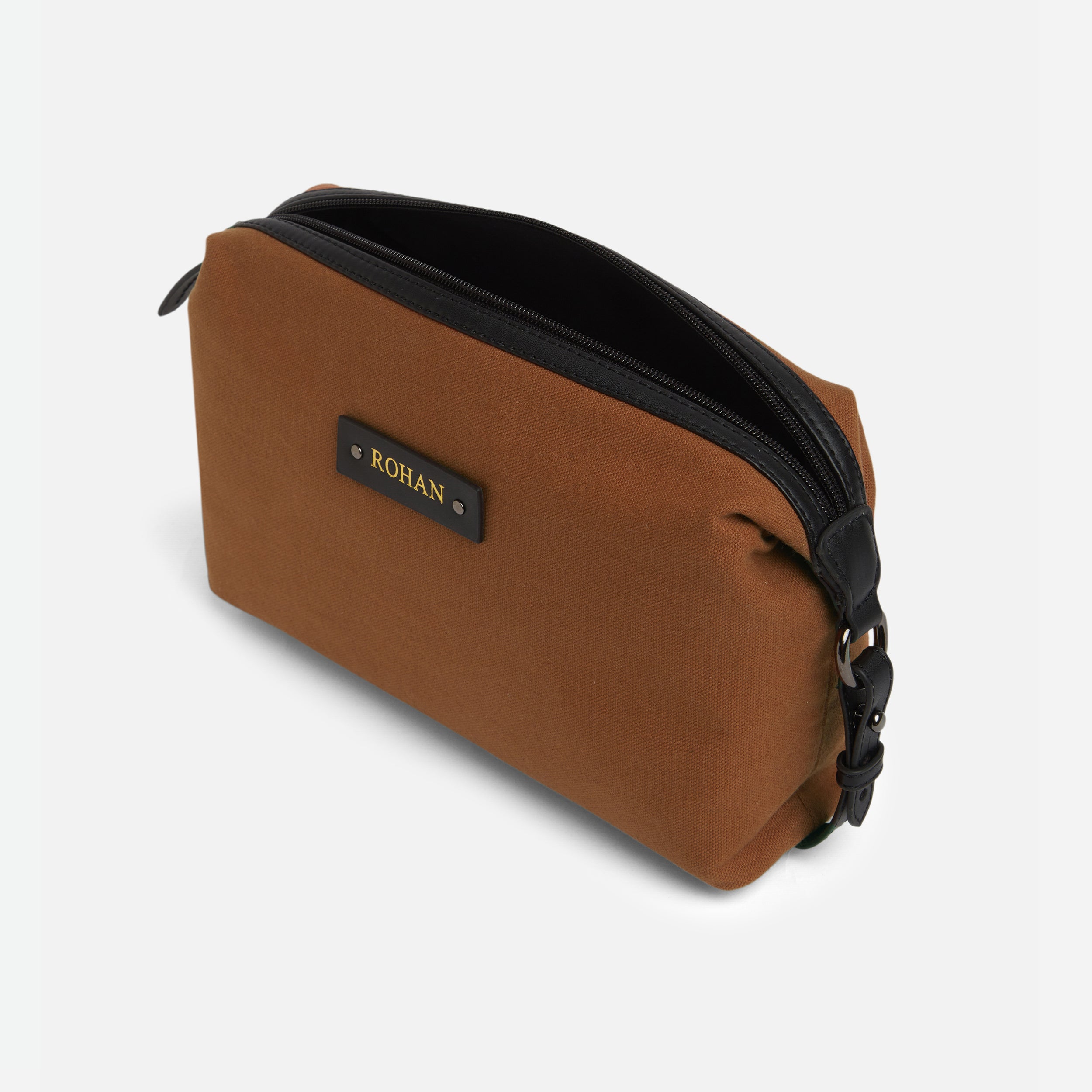 Personalised Canvas Pouch - Rust