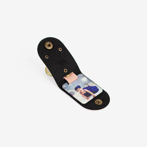 Personalised Photo Keychain - Salmon Pink