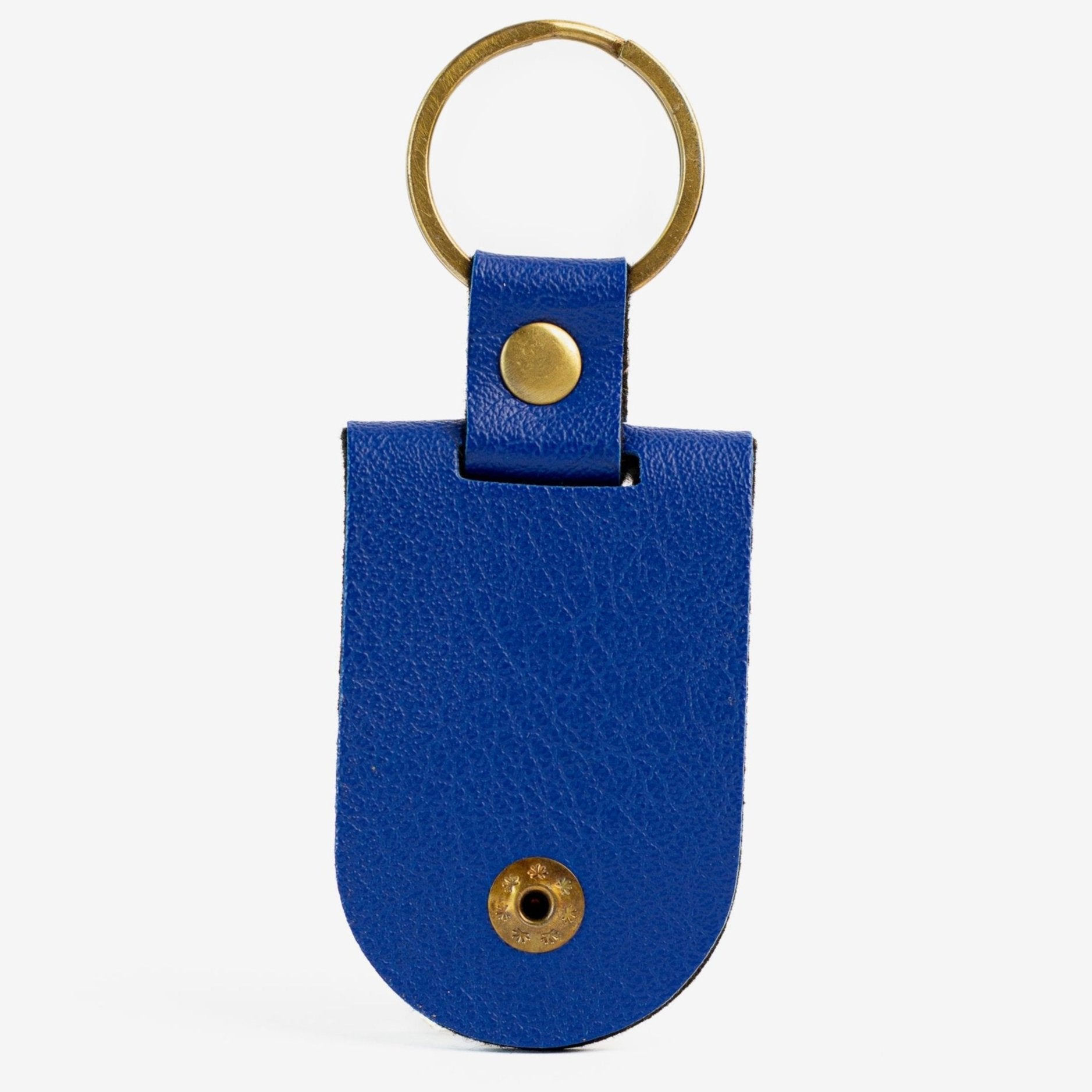 Personalised Photo Keychain - Dark Blue
