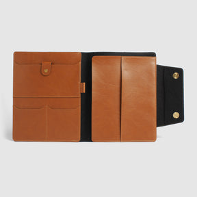 PERSONALISED OFFICE FOLDER -TAN