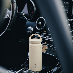 Personalised Insulated Travel Tumbler- Ivory