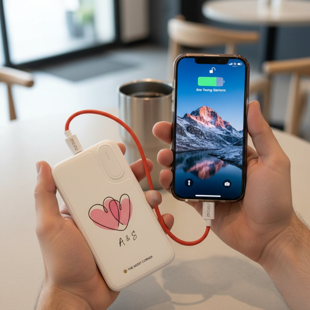 Personalised Powerbank - One Love