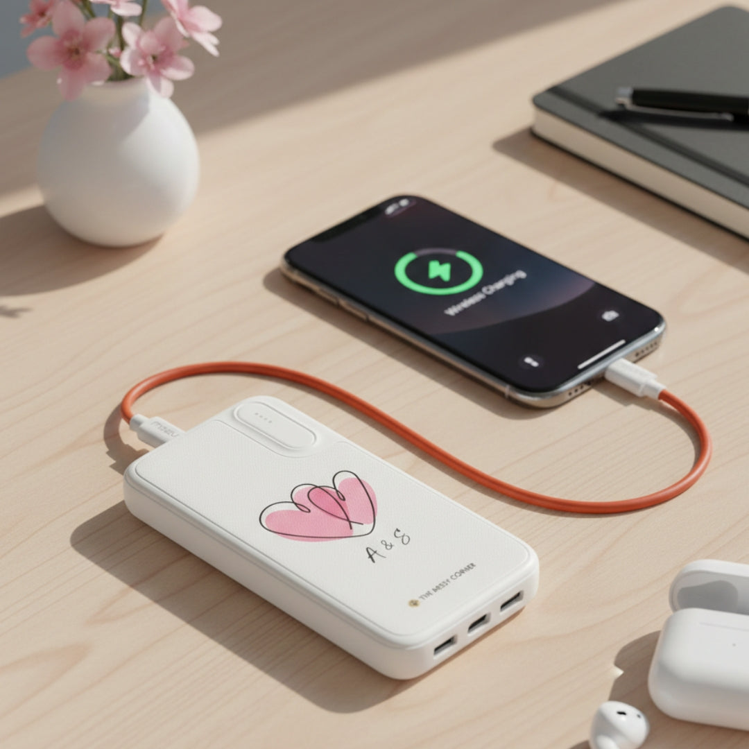 Personalised Powerbank - One Love
