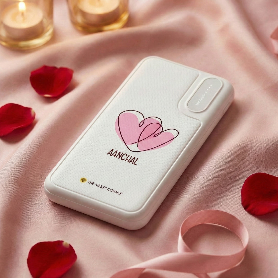 Personalised Powerbank - One Love