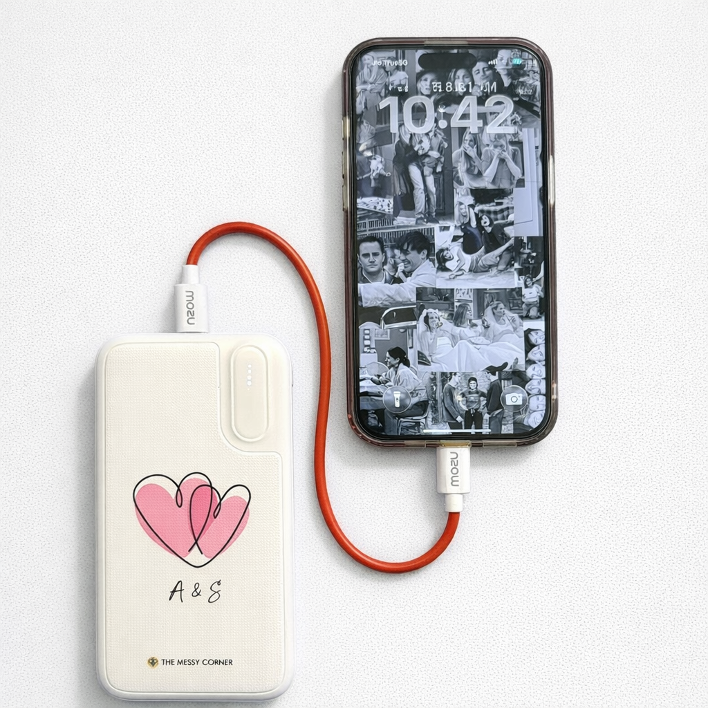 Personalised Powerbank - One Love