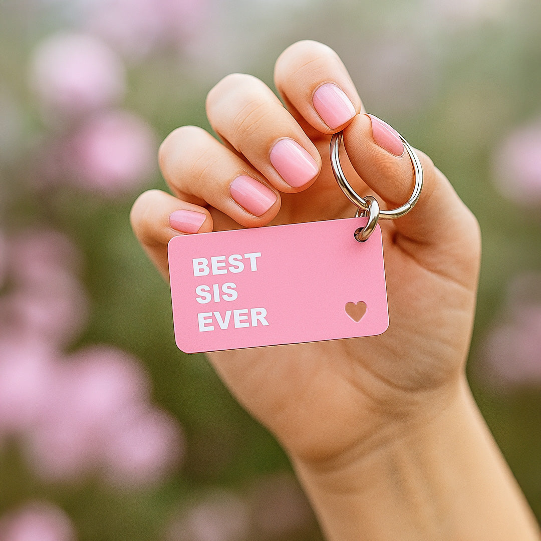 Acrylic Keychain- For Sister | Rakhi Special