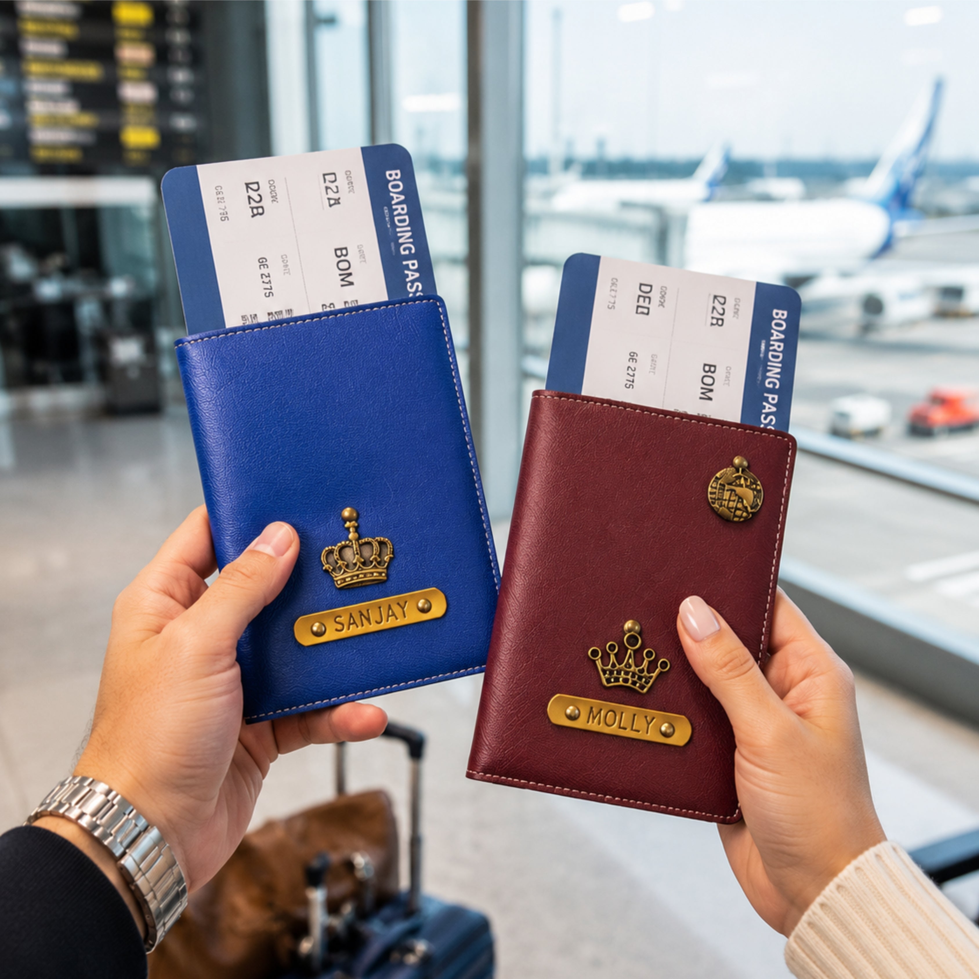 Siblings Special Passport Cover - Set of 2