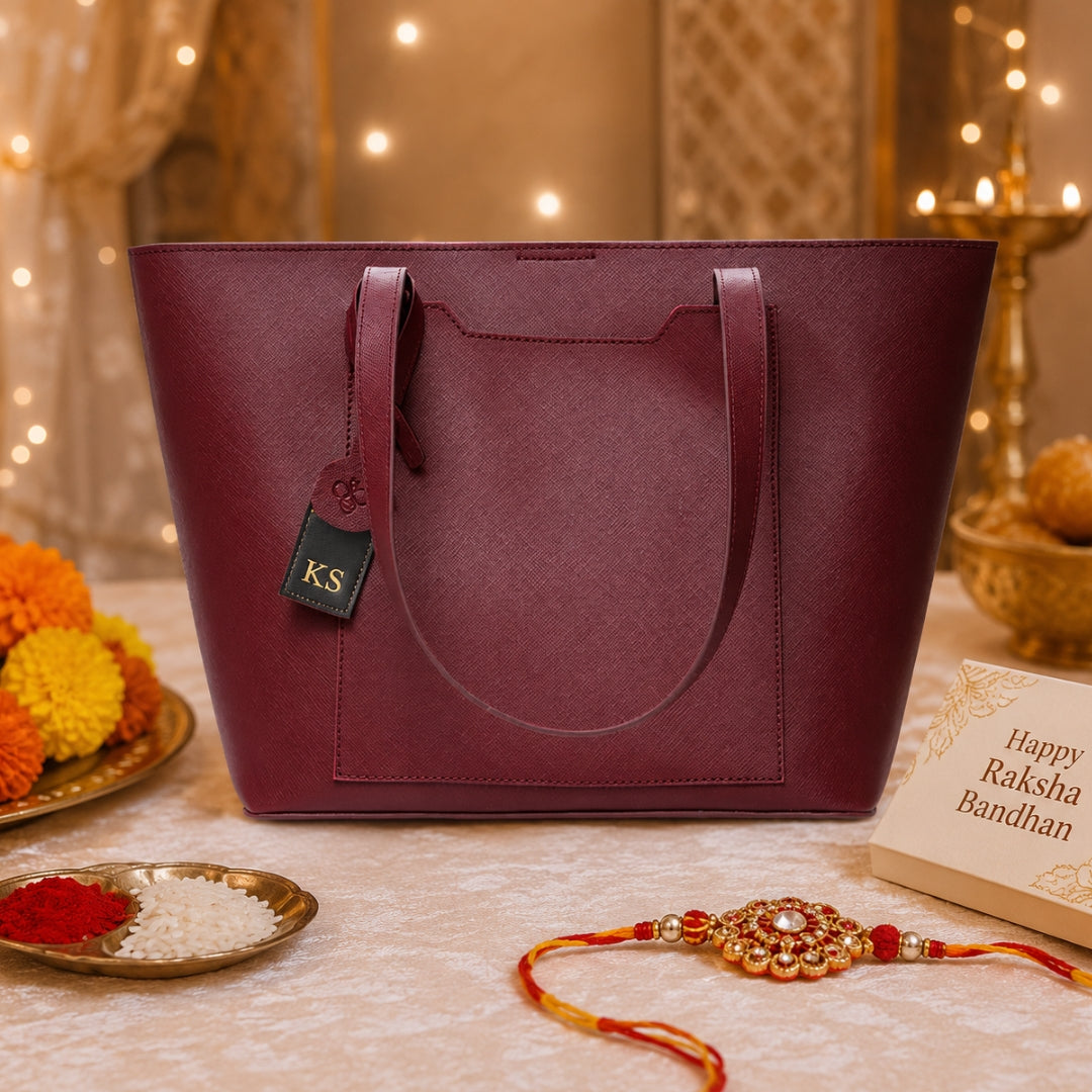 Personalised Classic Tote Bag - Wine