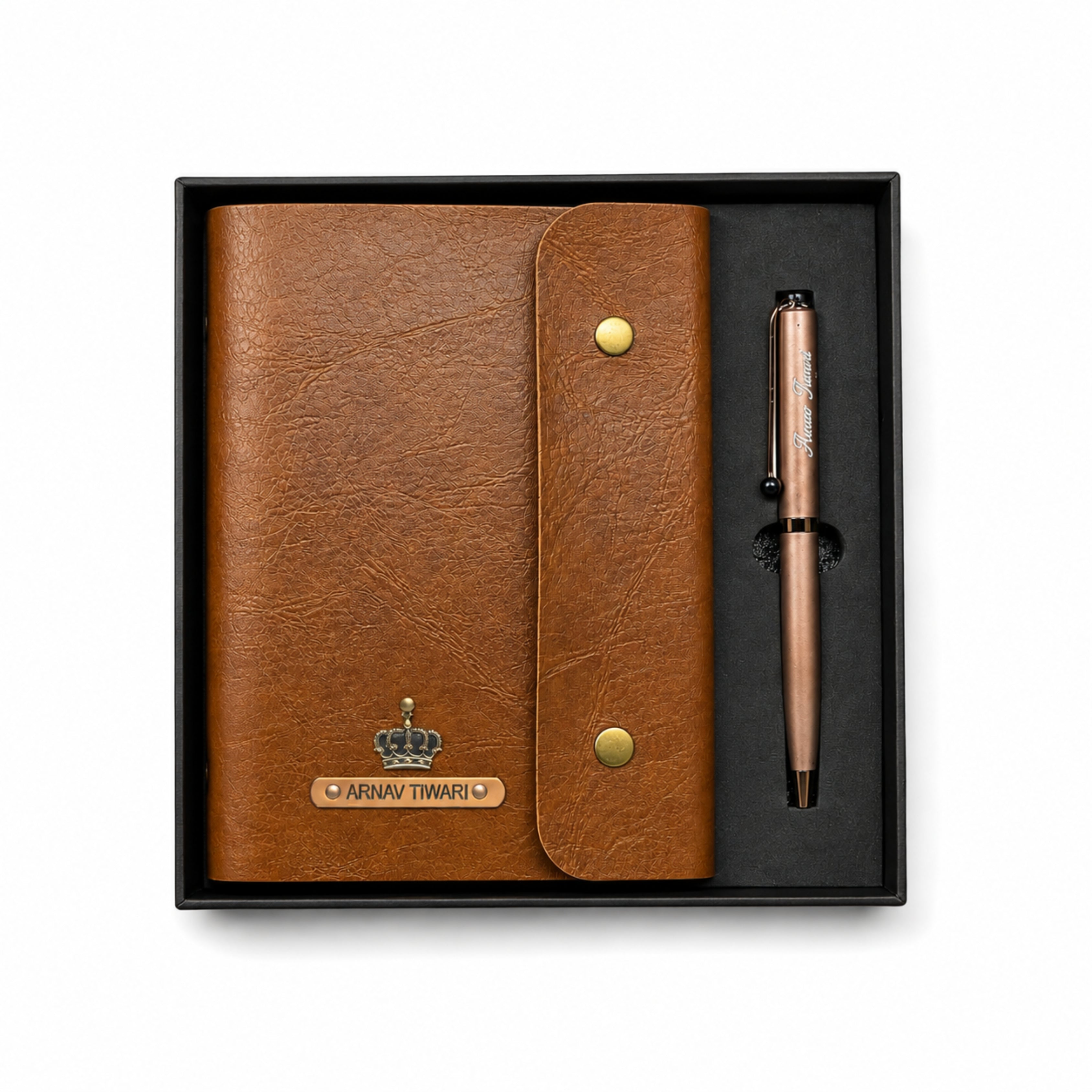 Personalised Work Essentials Duo - Diary & Pen