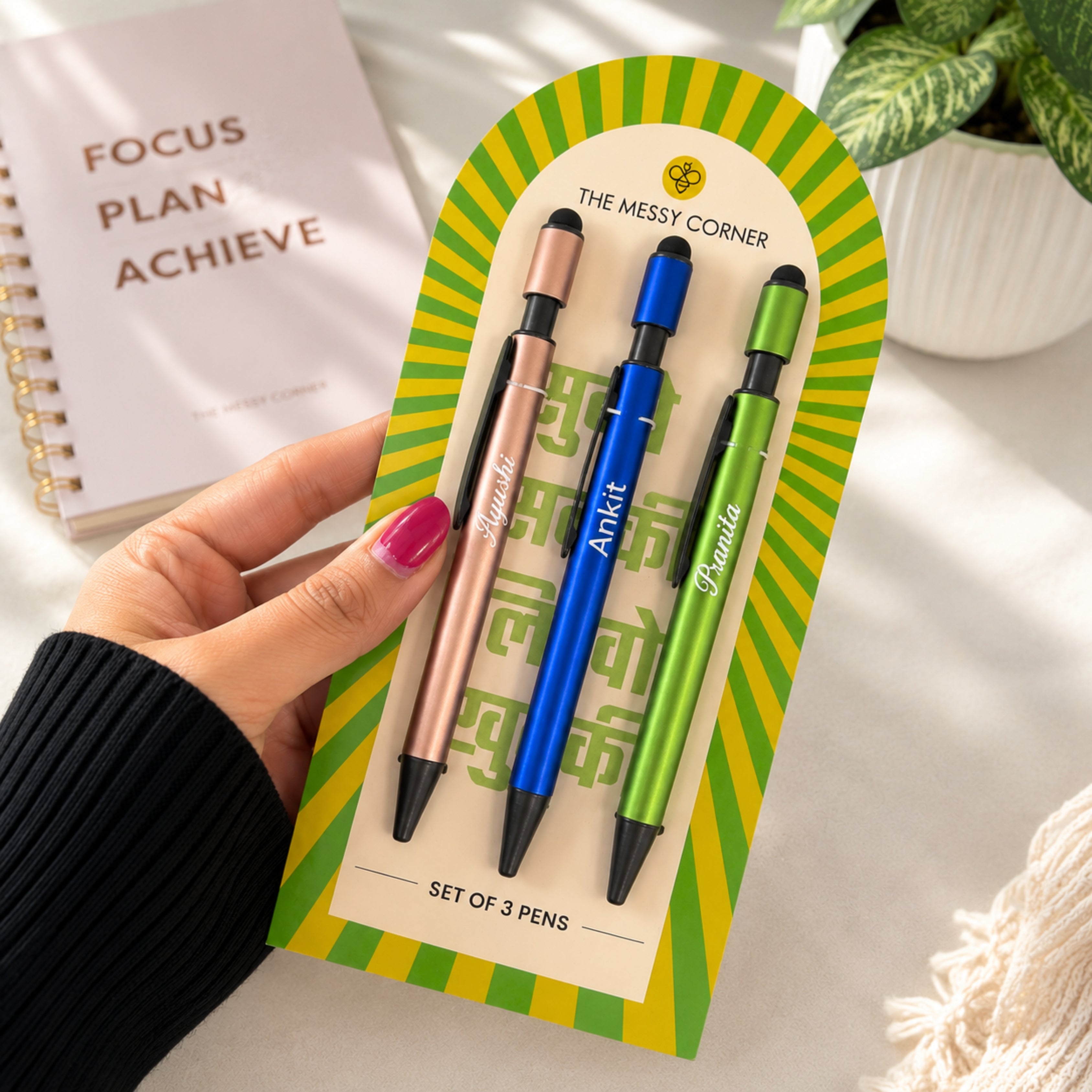 Fidget Spinner Pen - Set of 3