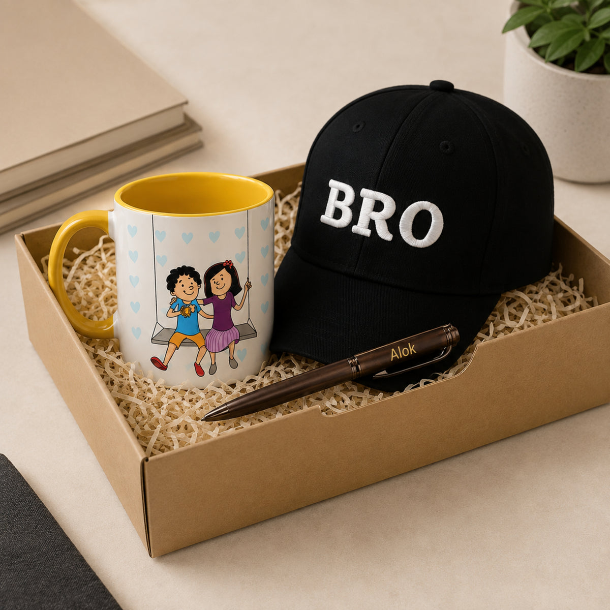 Brewed for Bhai | Personalised Hamper for Brother
