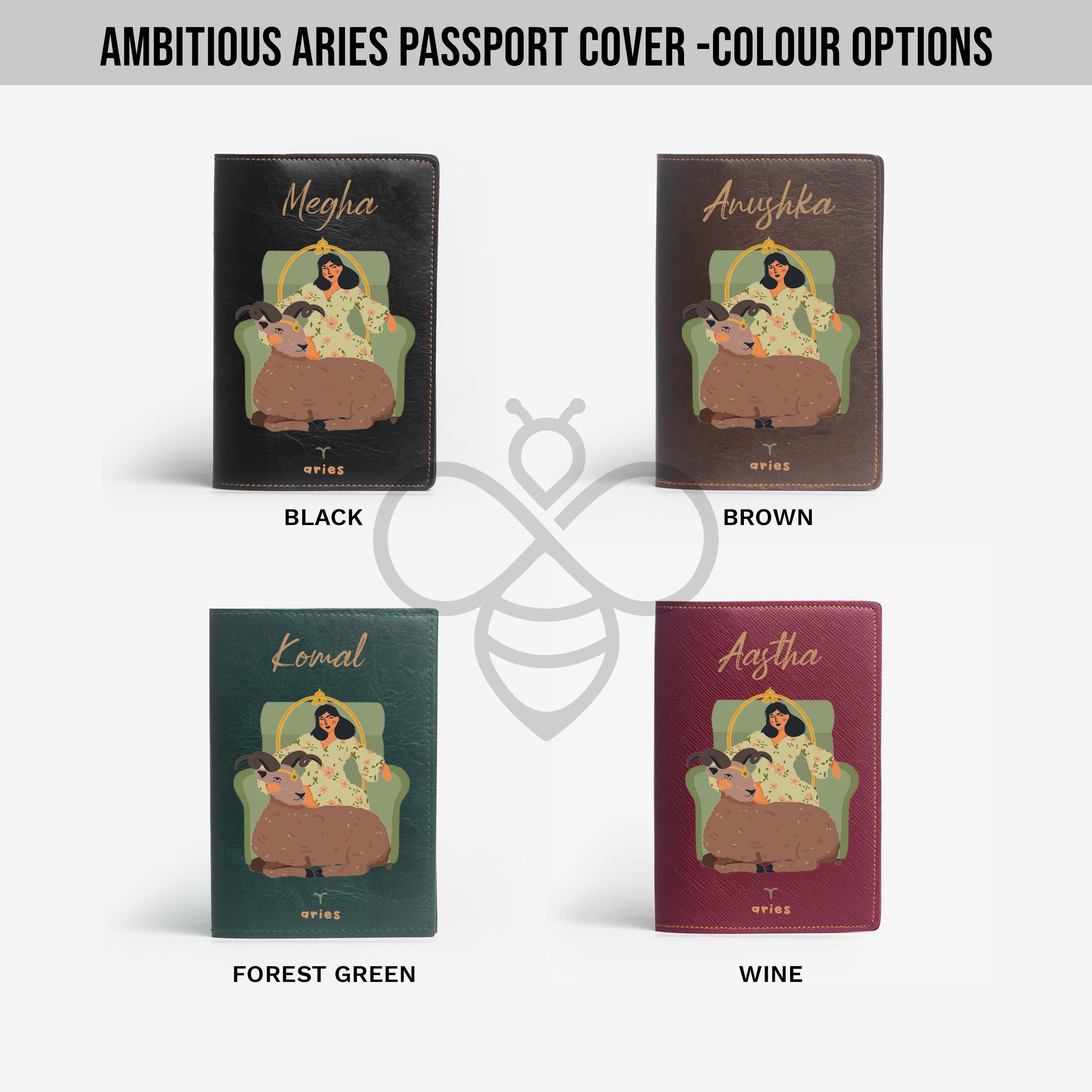 Exclusive Passport Cover - Ambitious Aries