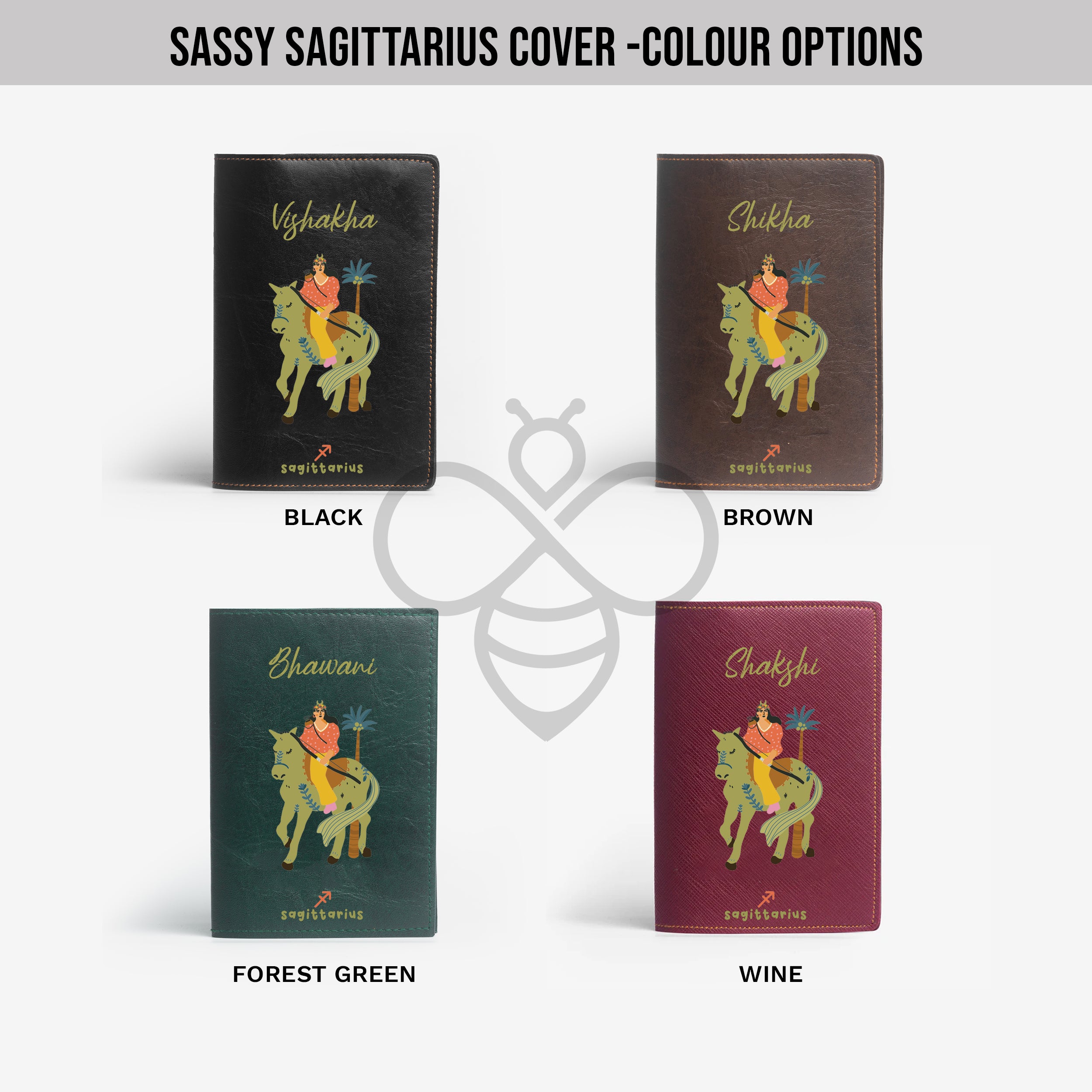 Exclusive Passport Cover - Sassy Sagittarius