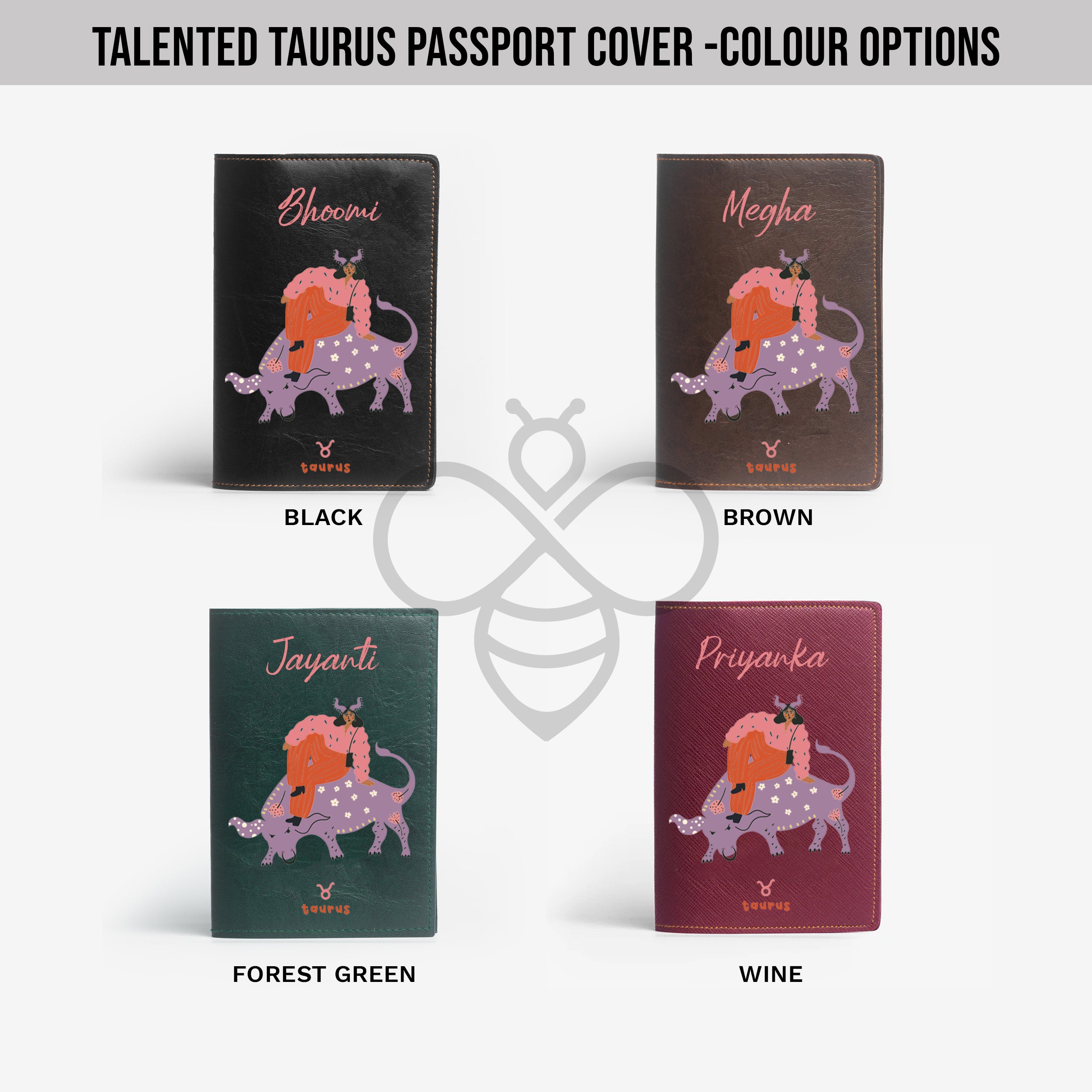 Exclusive Passport Cover - Talented Taurus