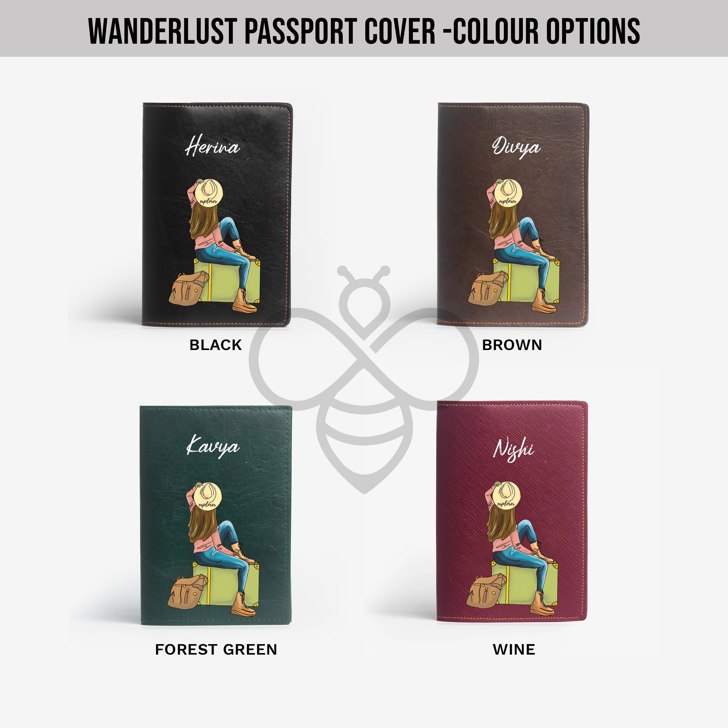 Exclusive Passport Cover - Wanderlust