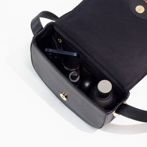The Messy Corner | Verve Personalised Crossbody Bag - Black 