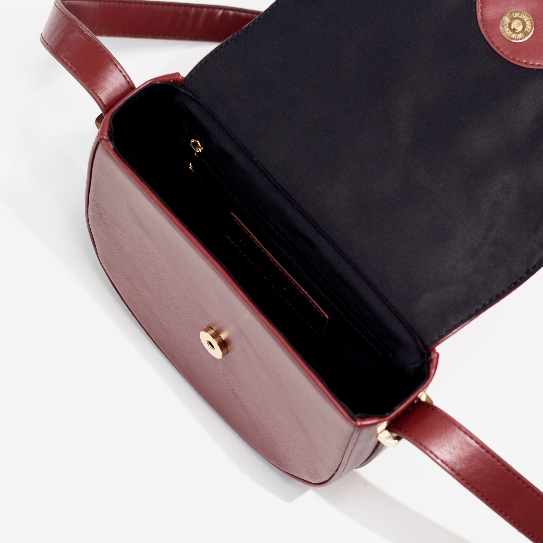 Verve Personalised Crossbody Bag - Wine