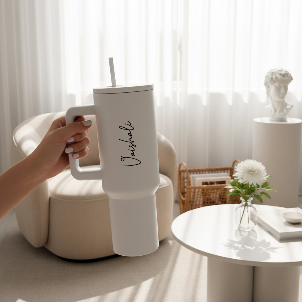 Quench Pro Max Tumbler - Ivory White