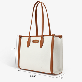 Personalised Everyday Work Tote - White