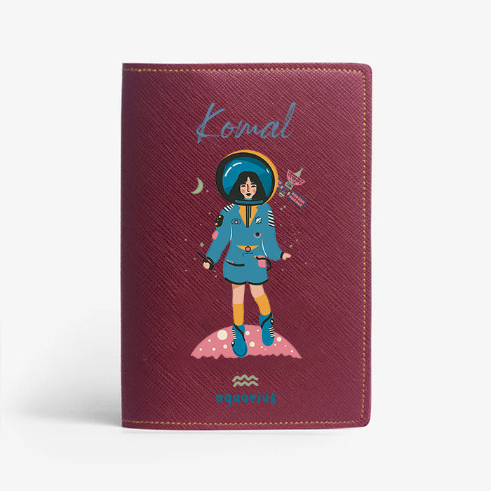 Exclusive Passport Cover - Alluring Aquarius