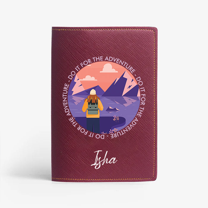 Exclusive Passport Cover - Do it for the Adventure