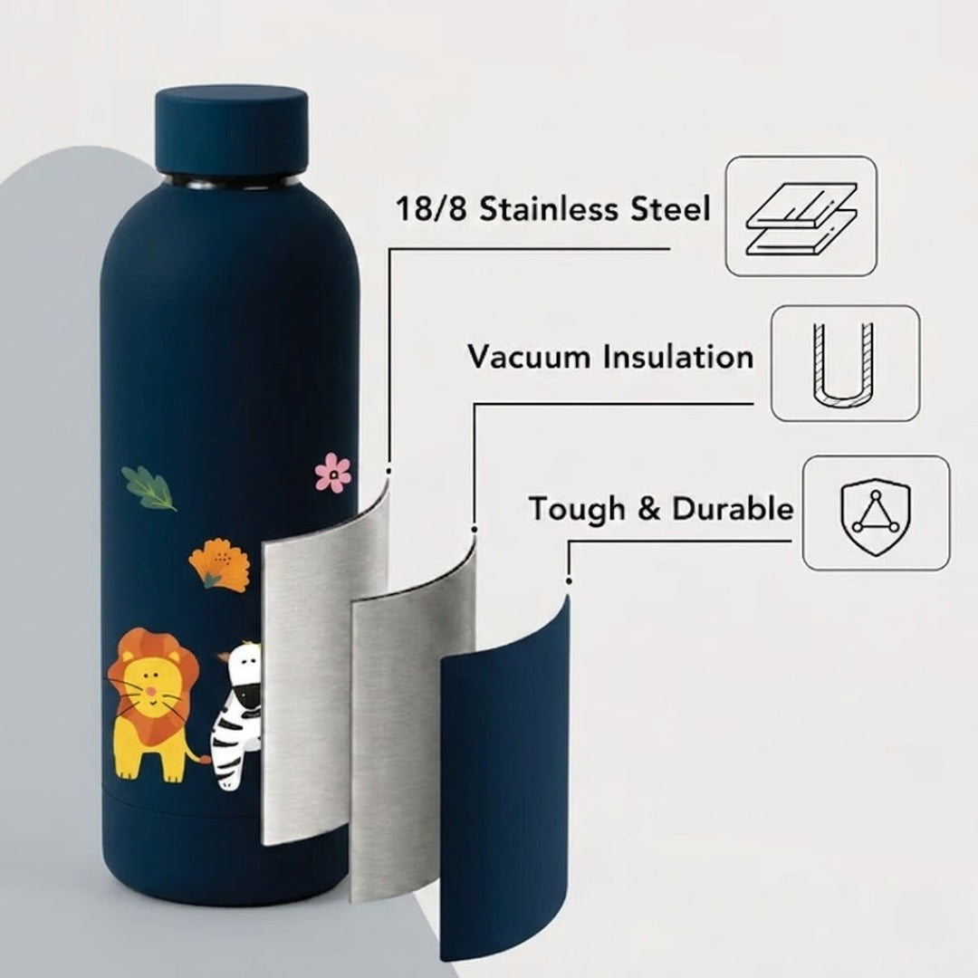 Quench - Personalised Water Bottle - Zoo Kingdom