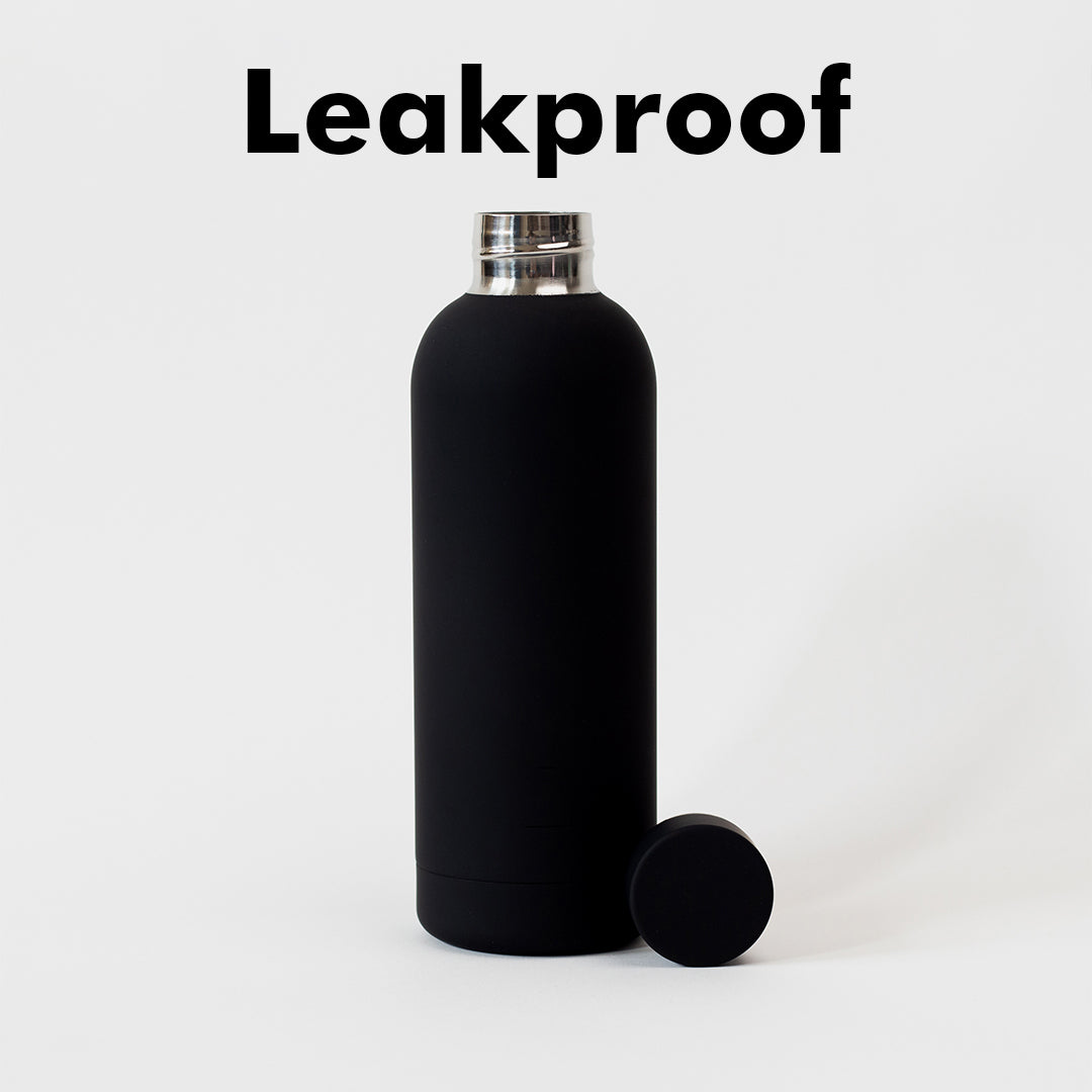 Quench - Personalised Water Bottle - Black