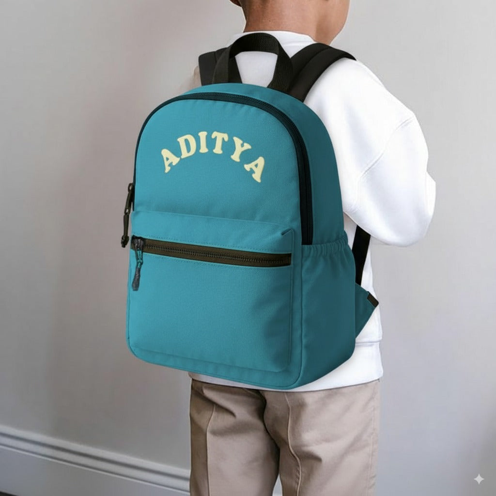 Personalized Kids Backpack – For School & Travel (Blue)