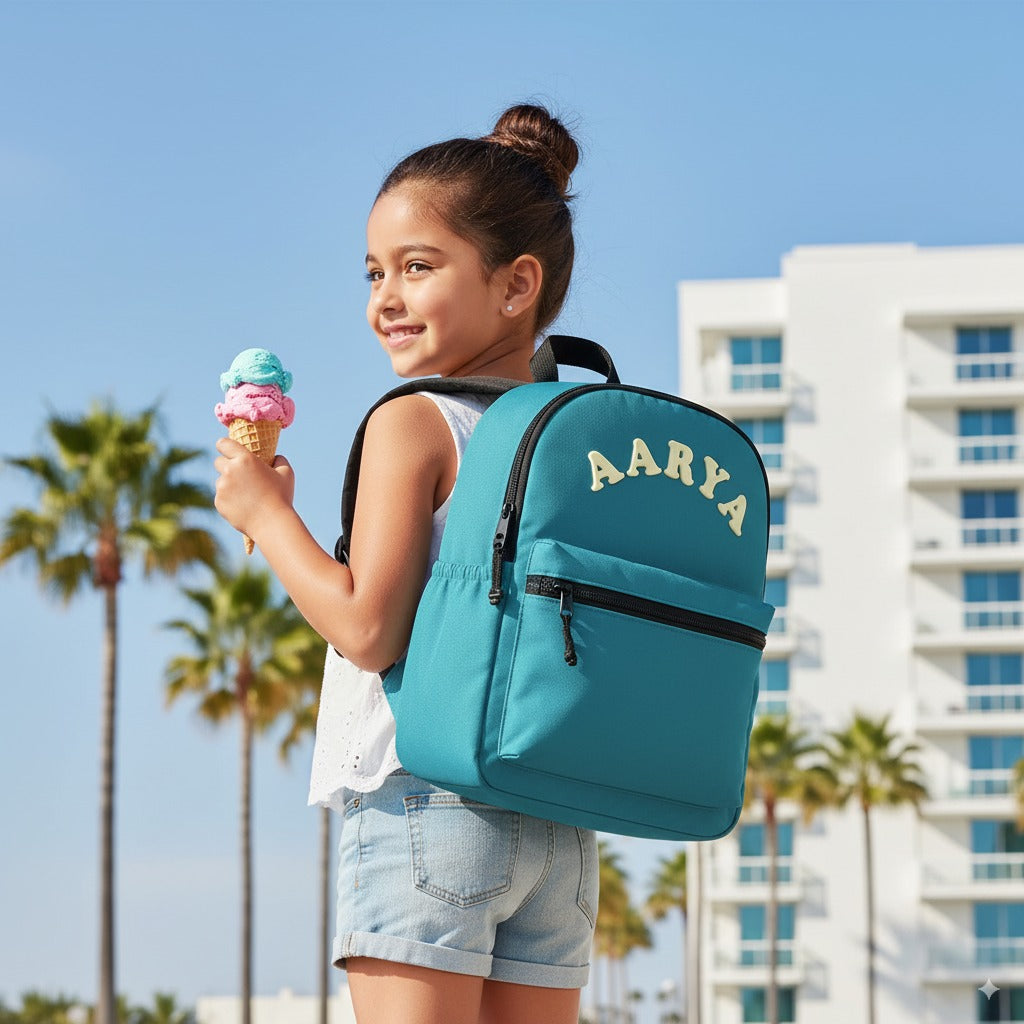 Personalized Kids Backpack – For School & Travel (Blue)