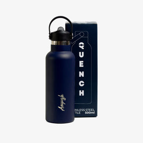 Quench Plus- Personalised Sipper Water Bottle - Blue