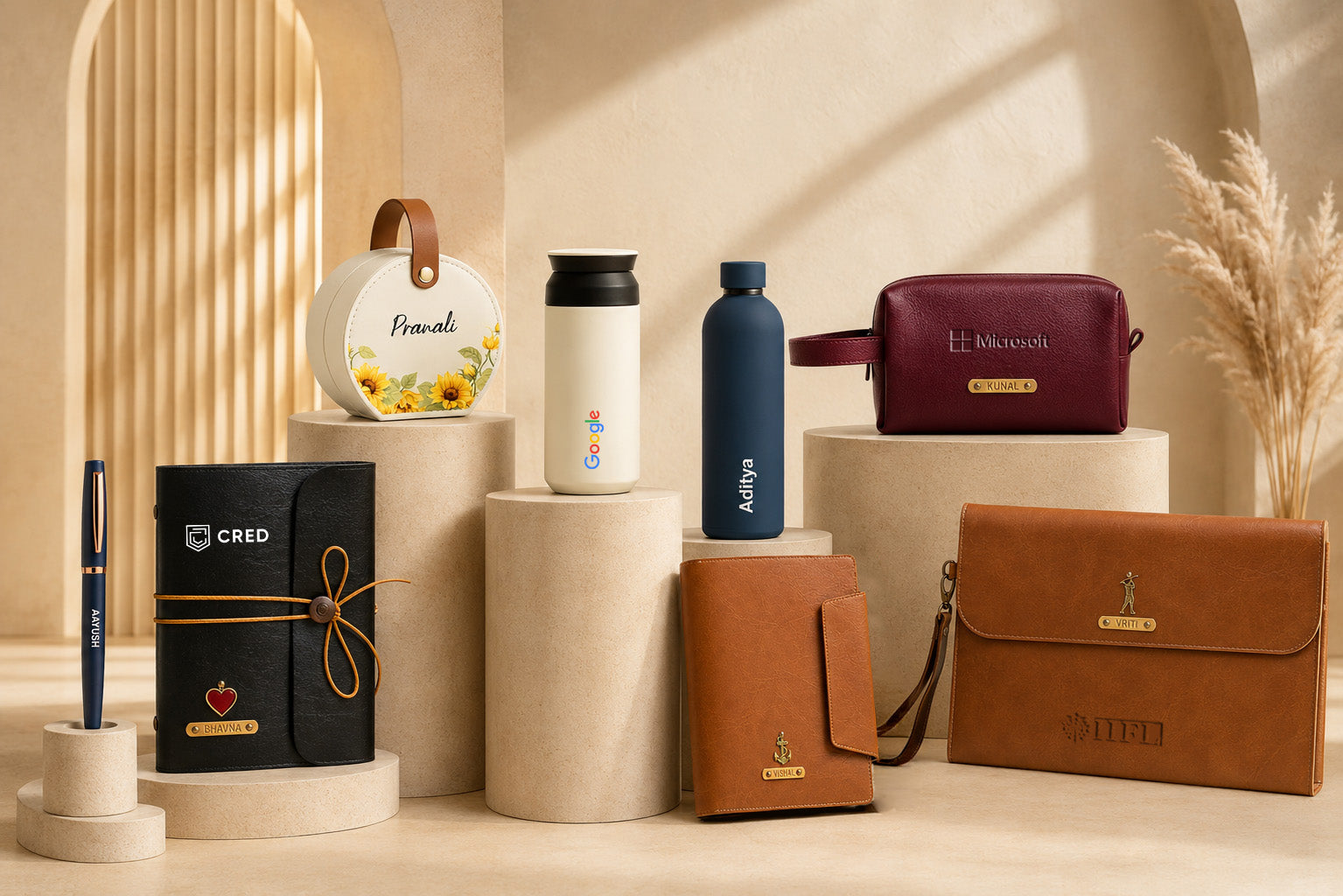 Corporate gifting companies in Delhi personalized bulk gift hampers by The Messy Corner