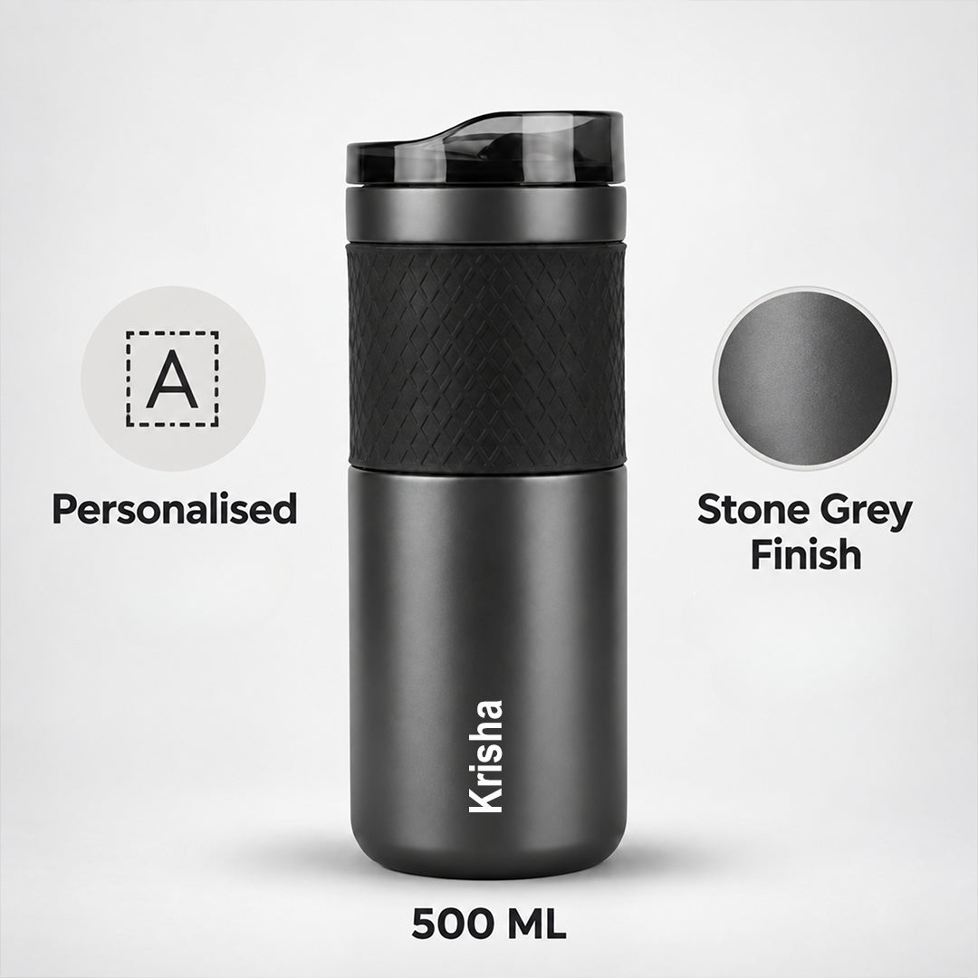 GripLock Insulated Mug – Smoke Grey