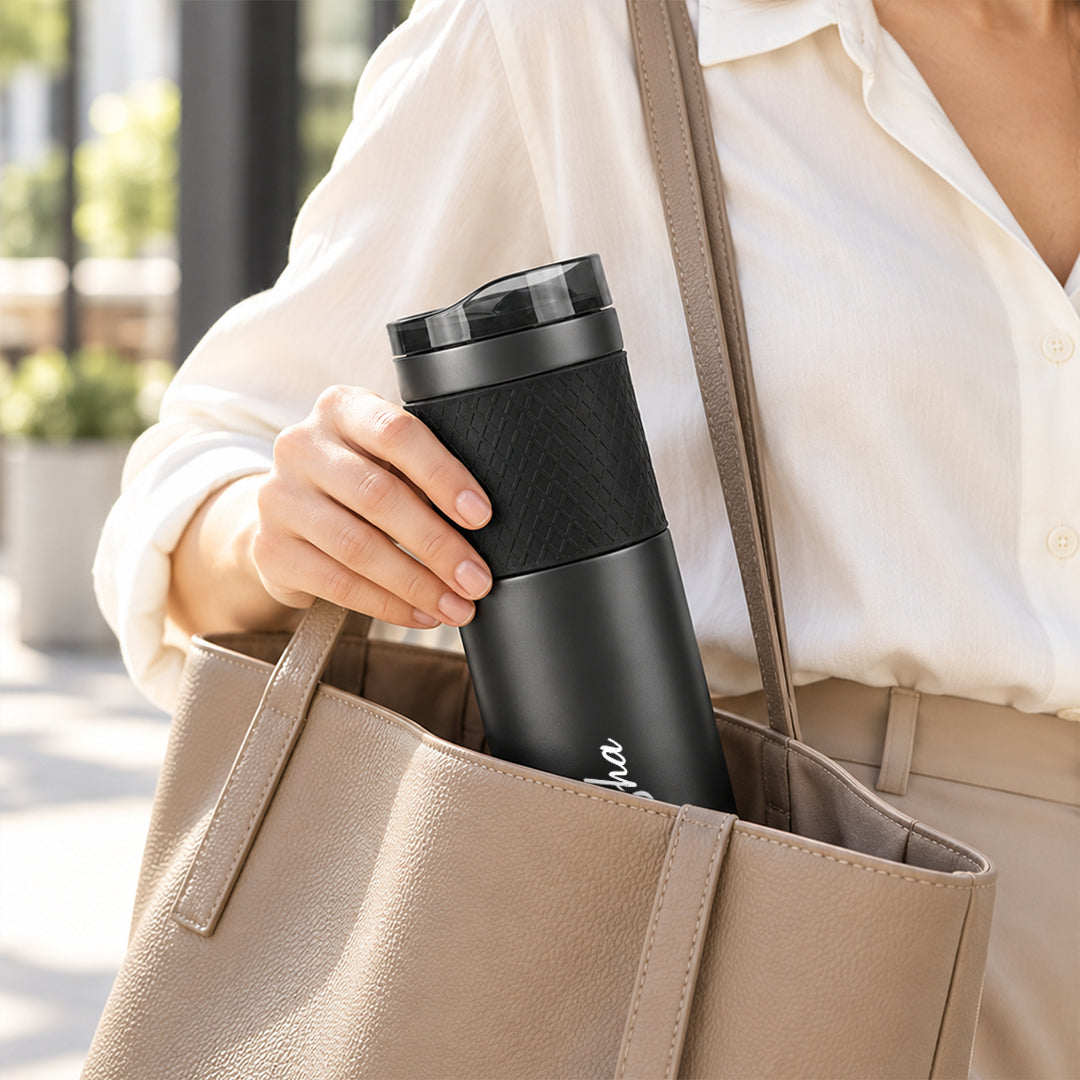 GripLock Insulated Mug – Smoke Grey