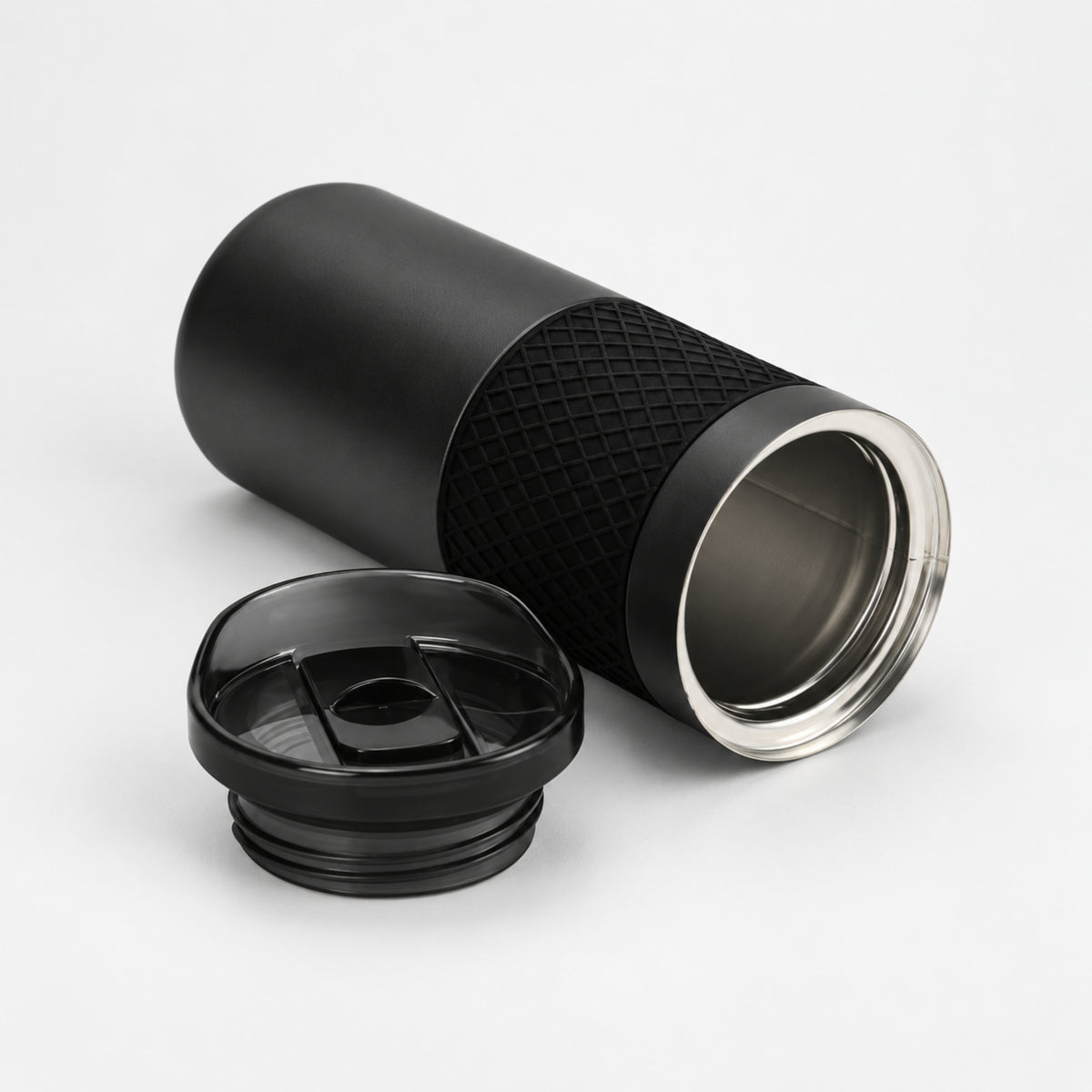 GripLock Insulated Mug – Smoke Grey