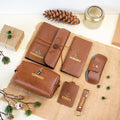 PERSONALISED ALL TAN GIFT HAMPER FOR BROTHER