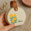 Stella Zip Travel Jewellery Box | Compact & Stylish Organizer- White