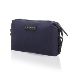 Personalised Canvas Pouch - Navy